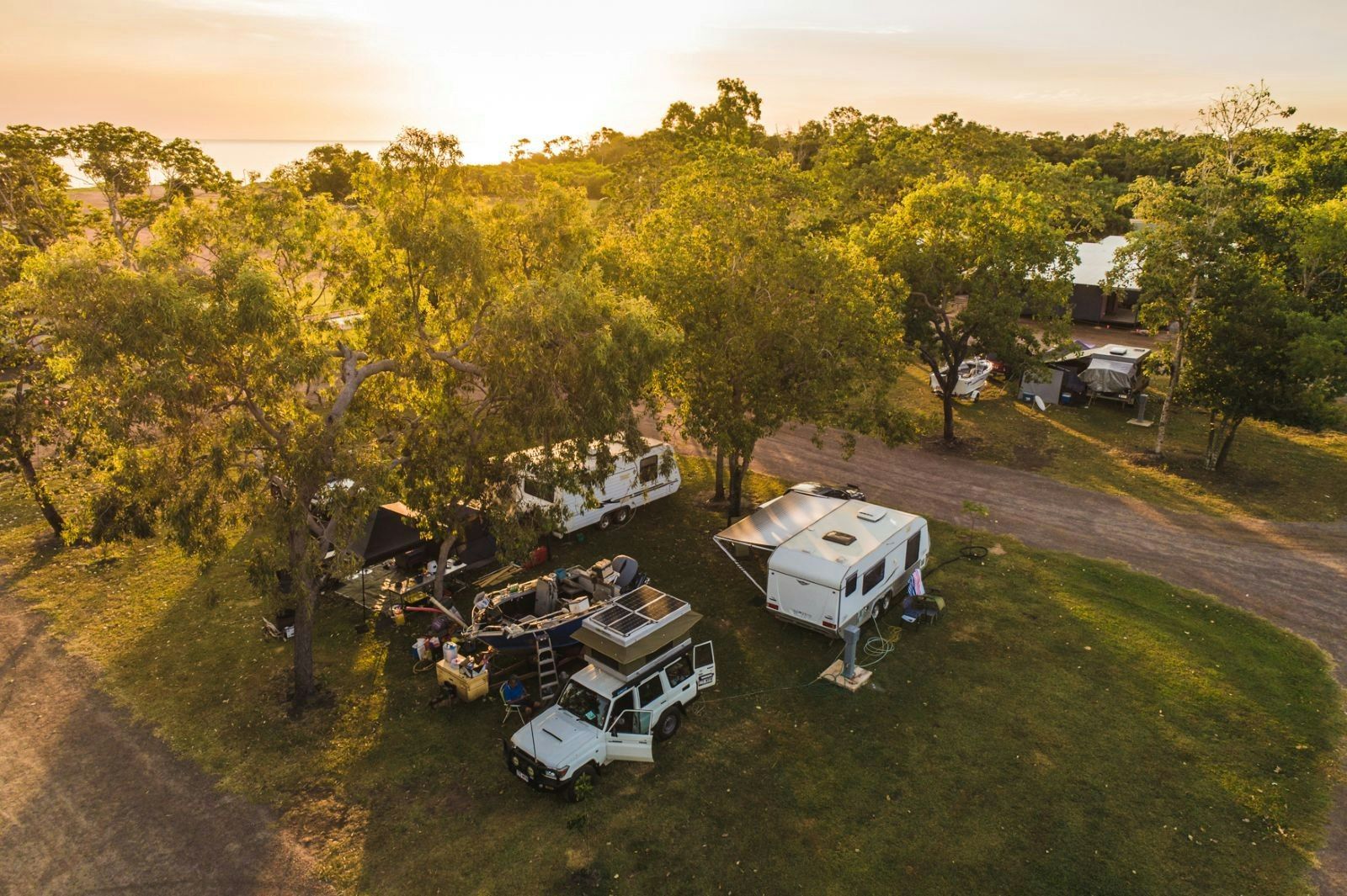 Paid Campgrounds in the Top End
