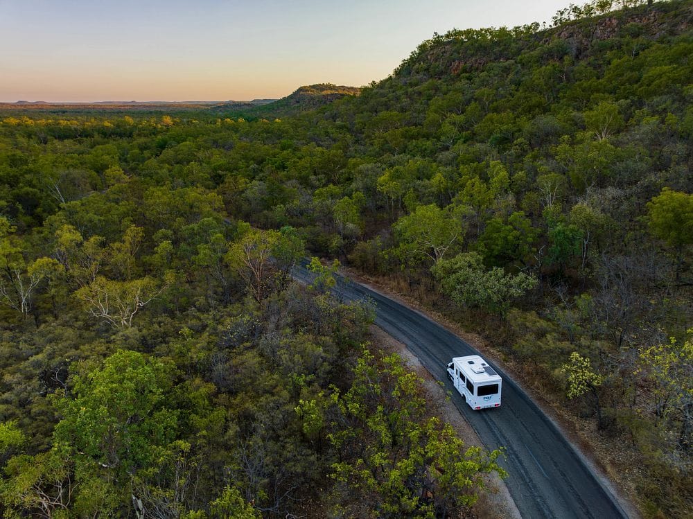 Motorhome Road Trip v Northern Territory