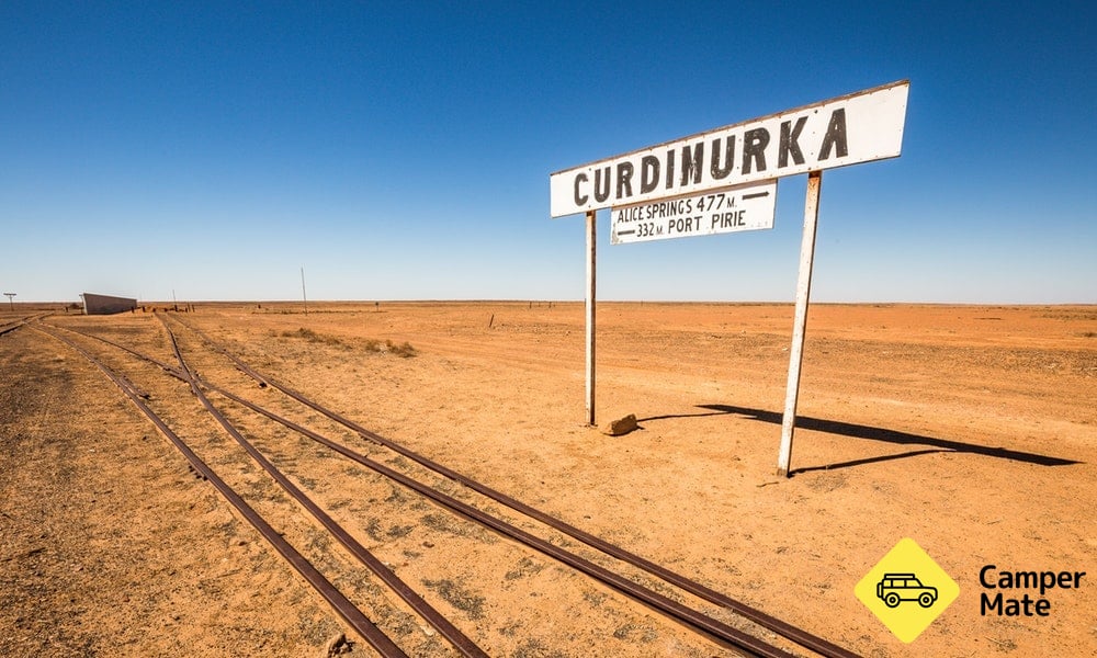 Curdimurka, Desert, Train Tracks, Outback