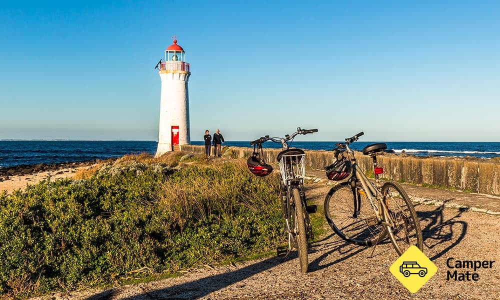 YOU CAN ACCESS GRIFFITHS ISLAND LIGHTHOUSE BY BIKE