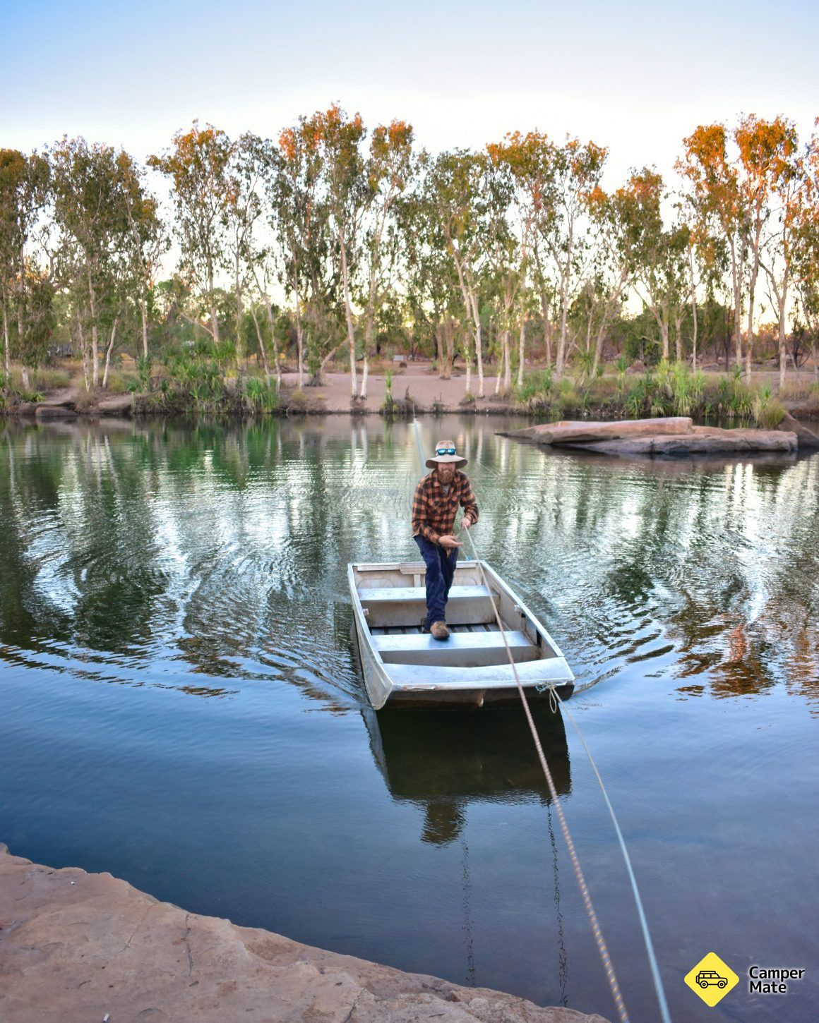 Fishing along the Gibb River Road