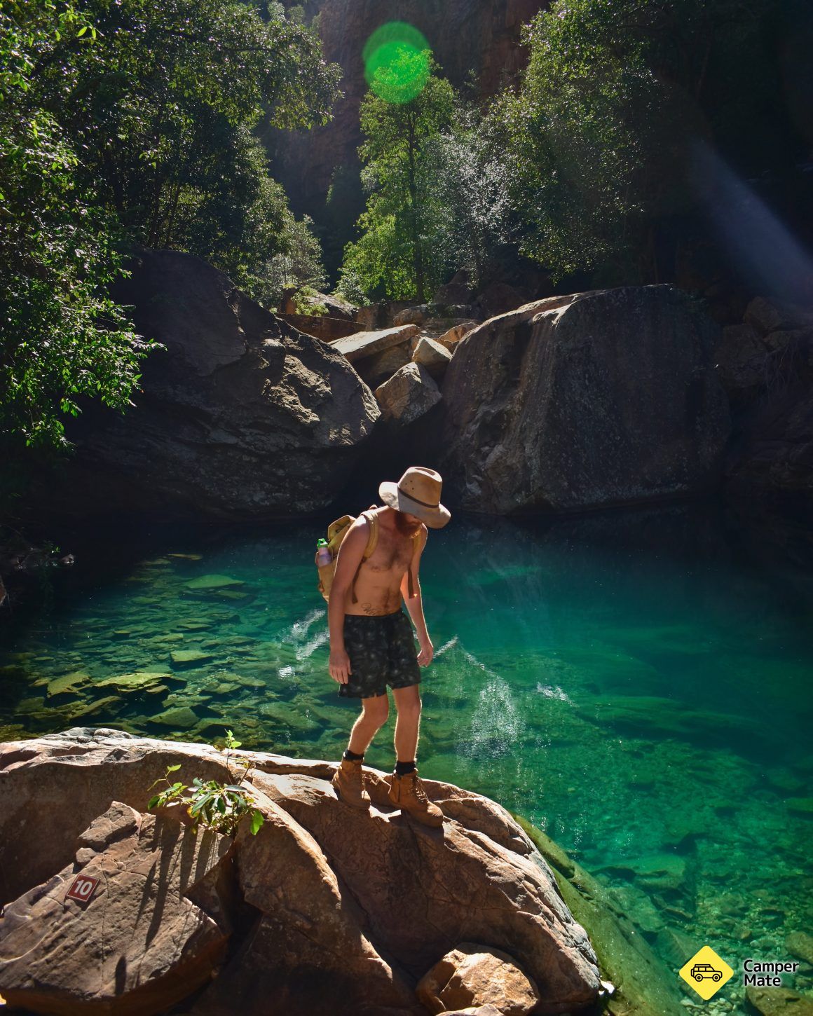 Galvans Swimming Hole along the Gibb River Road