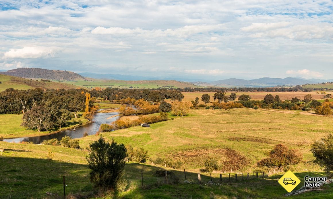 Postcard perfect views on the Murray River